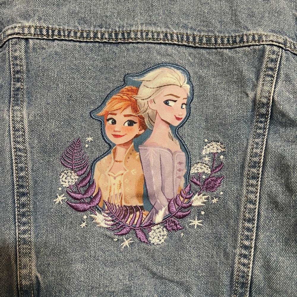 4T DISNEY EXCLUSIVE EMBROIDERED JEAN JACKET